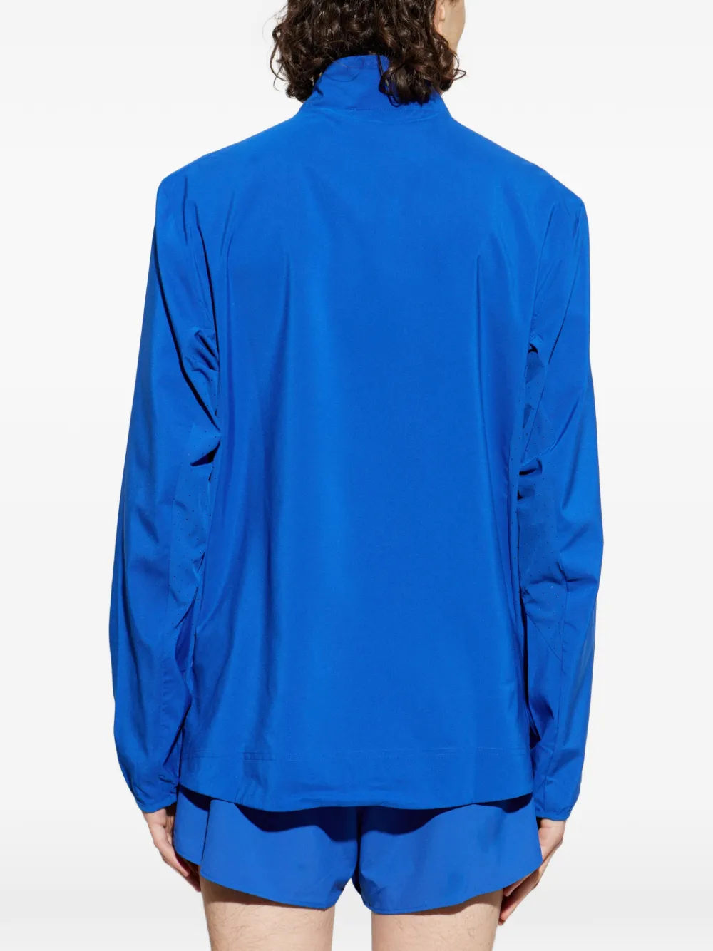 adidas stand-up-collar sweatshirt Blauw