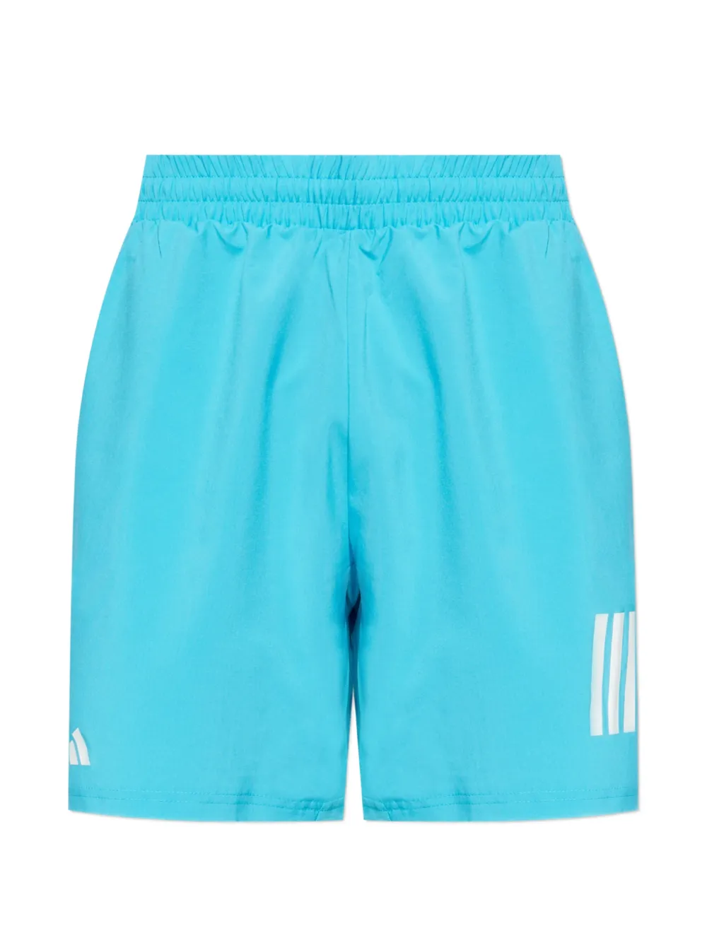 adidas logo-print 3-Stripes shorts Blauw