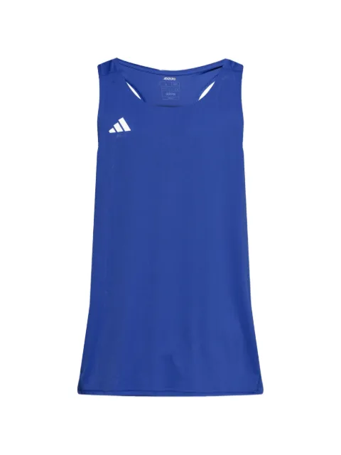 adidas Adizero logo-print top
