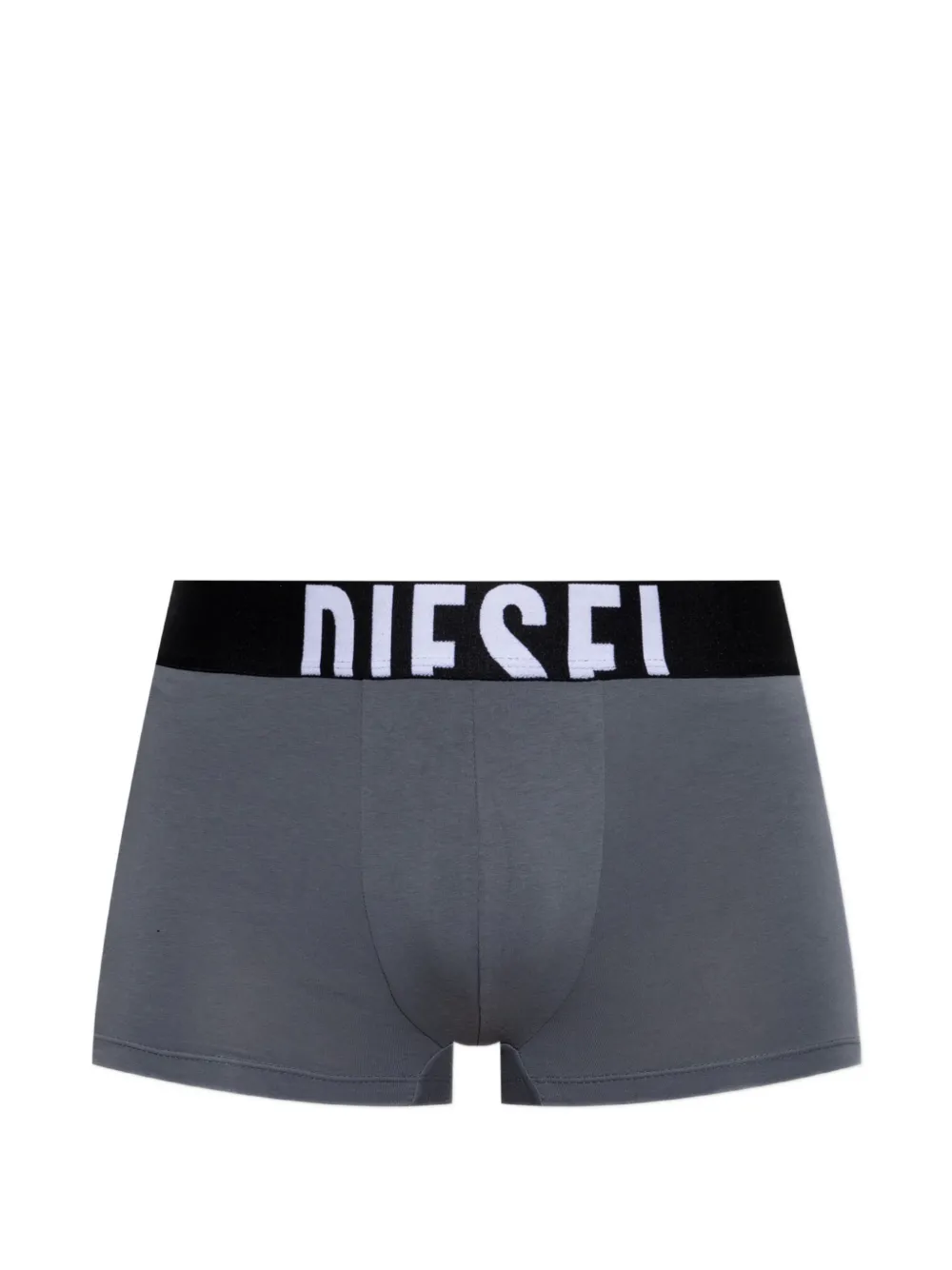 Diesel logo-waistband boxers - Grigio