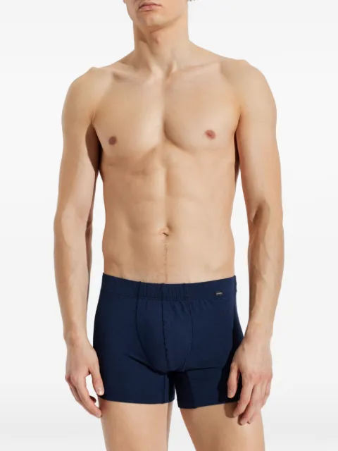 Hanro logo-tag boxers