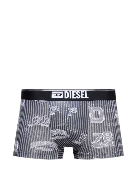 Diesel bóxer con logo estampado