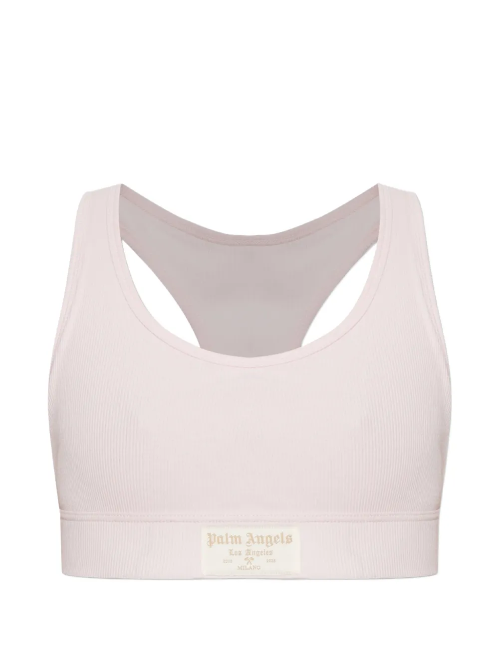Palm Angels Top con applicazione - Rosa