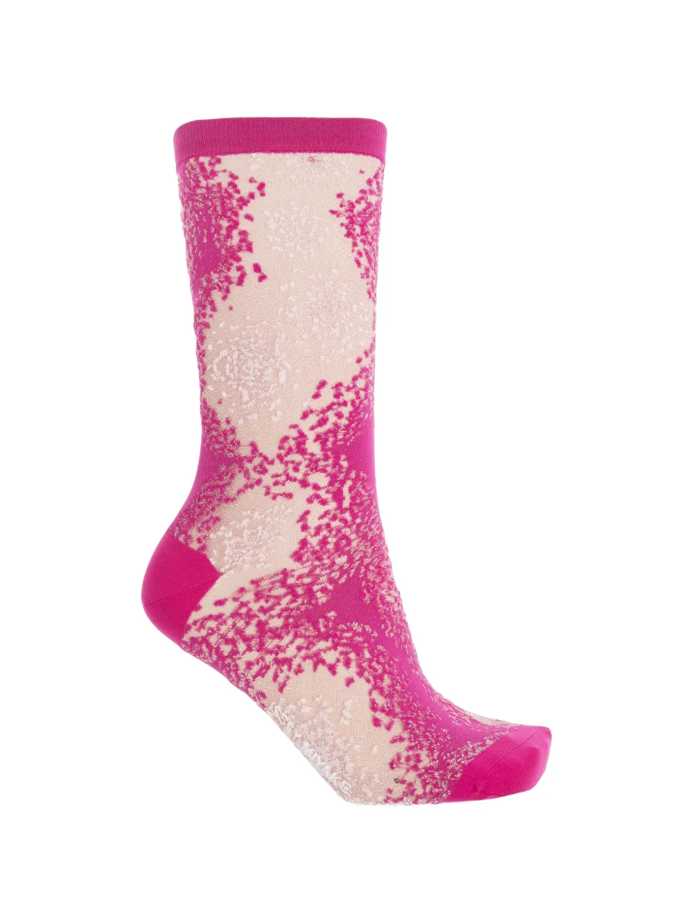 Issey Miyake lurex-thread socks - Rosa