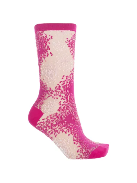 Issey Miyake lurex-thread socks