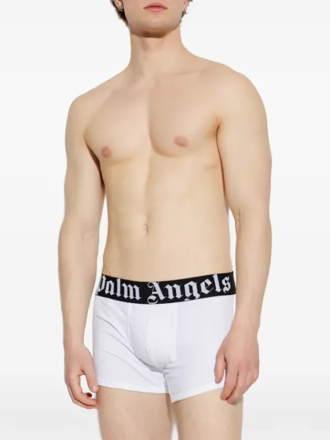 Palm Angels logo-waistband two-pack boxer briefs