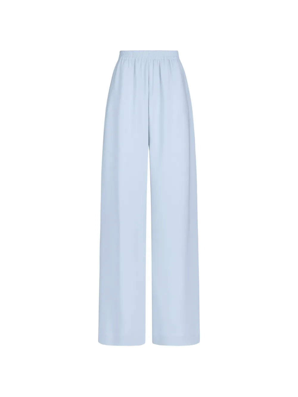 Oscar de la Renta elasticated-waistband wide-leg trousers Blauw