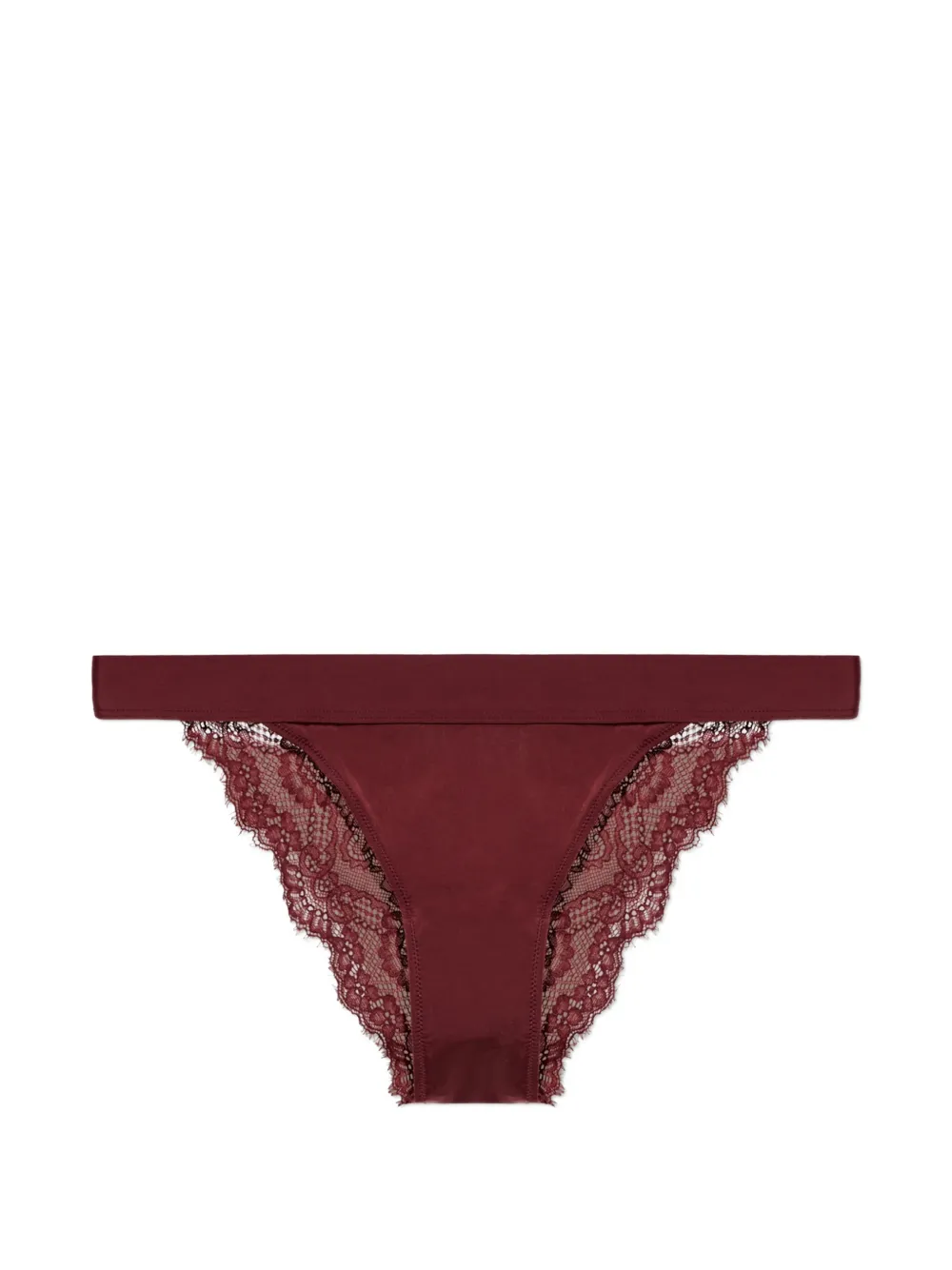 Heist Perizoma Bridget con finiture in pizzo - Rosso