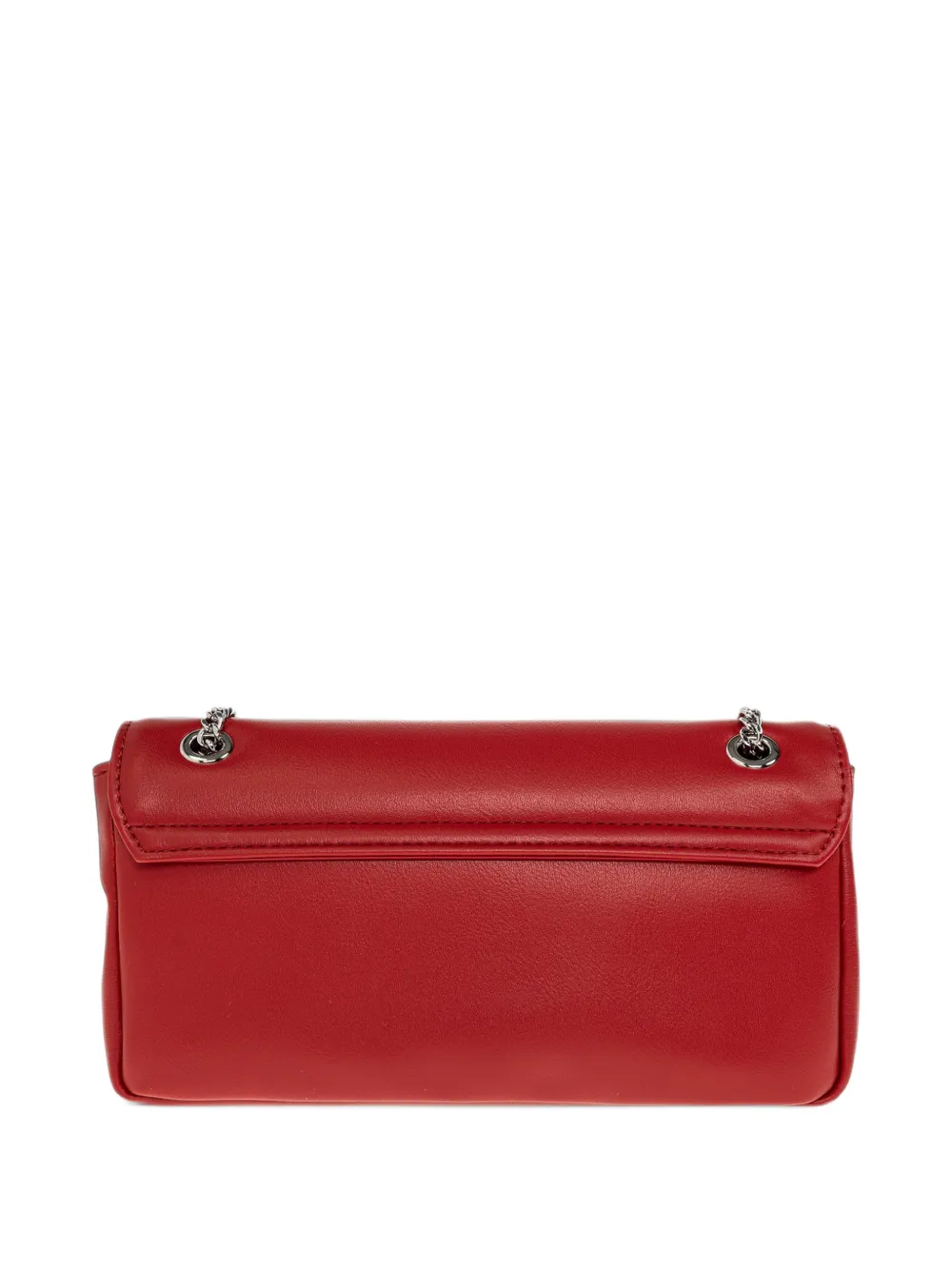 Vivienne Westwood orb-plaque chain-link shoulder bag Rood