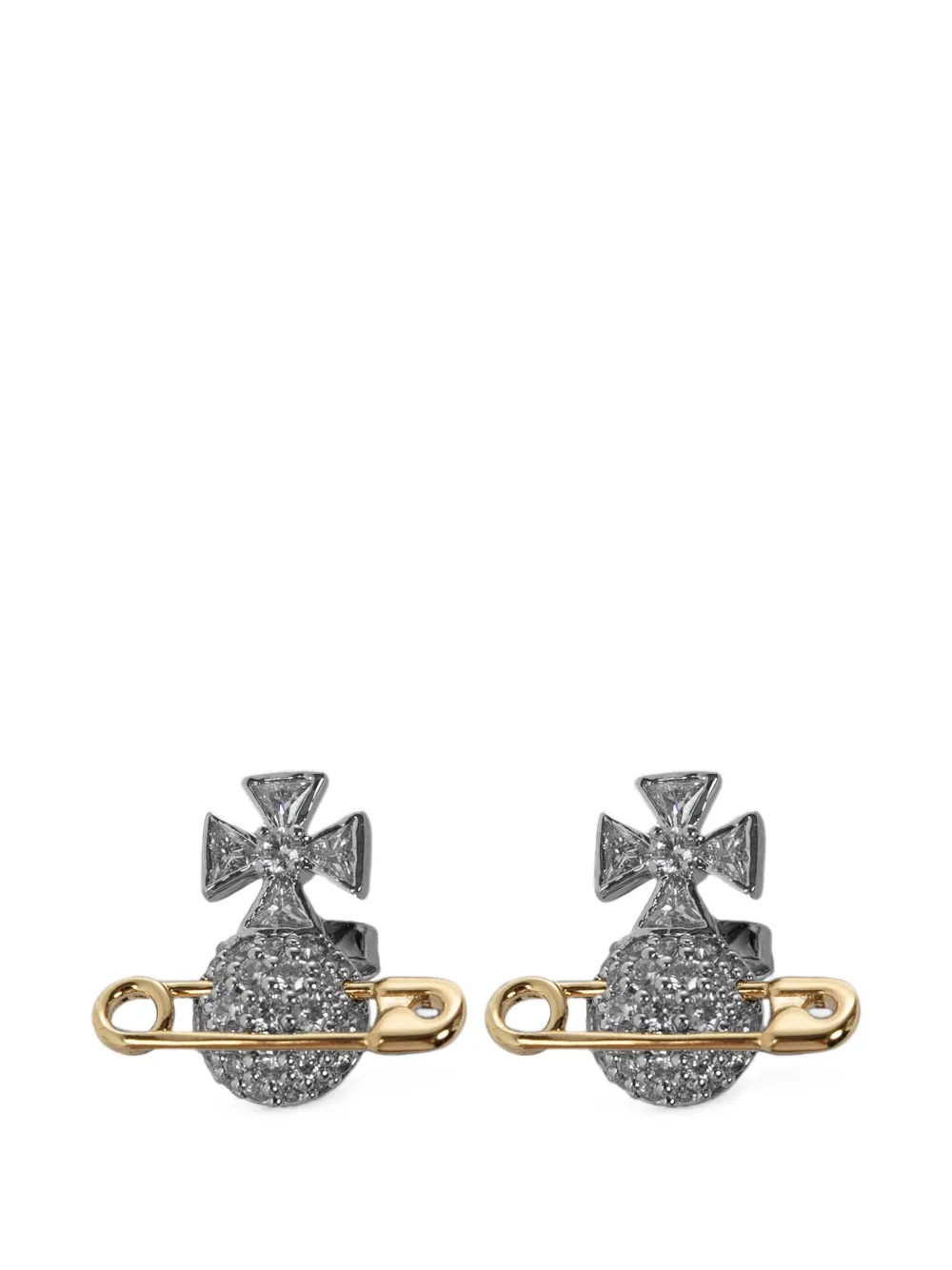 Vivienne Westwood Hectorina Orb earrings - Argento