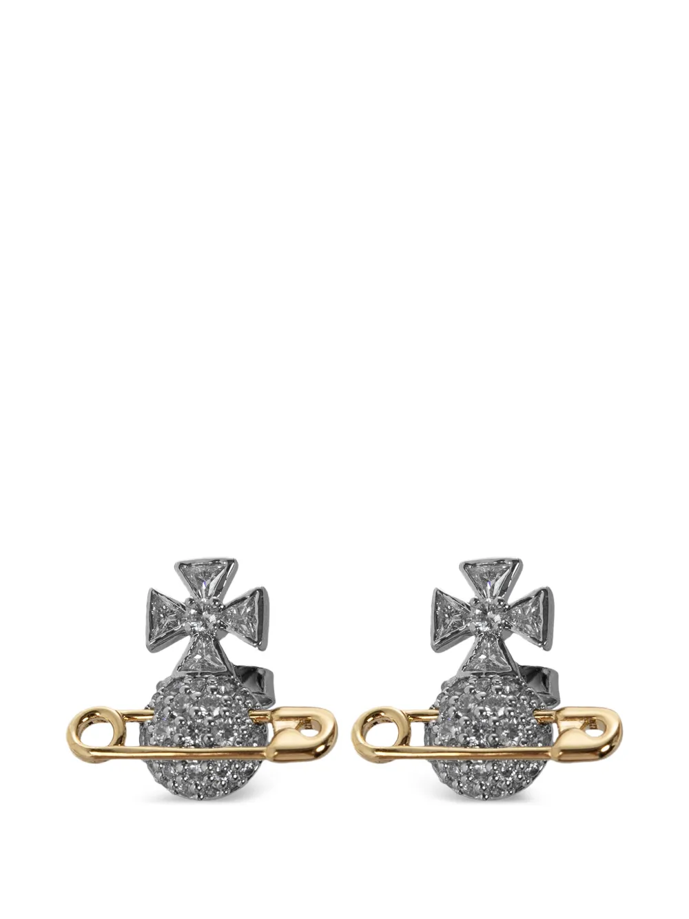 Vivienne Westwood Hectorina Orb earrings - Argento