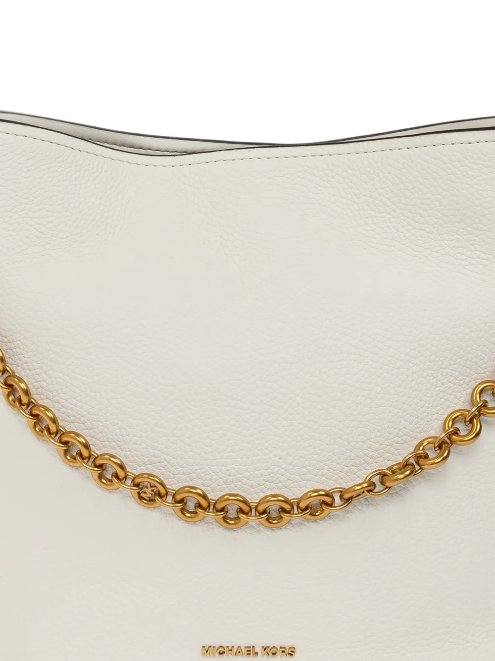 Michael Kors small Nolita chain-link shoulder bag Wit