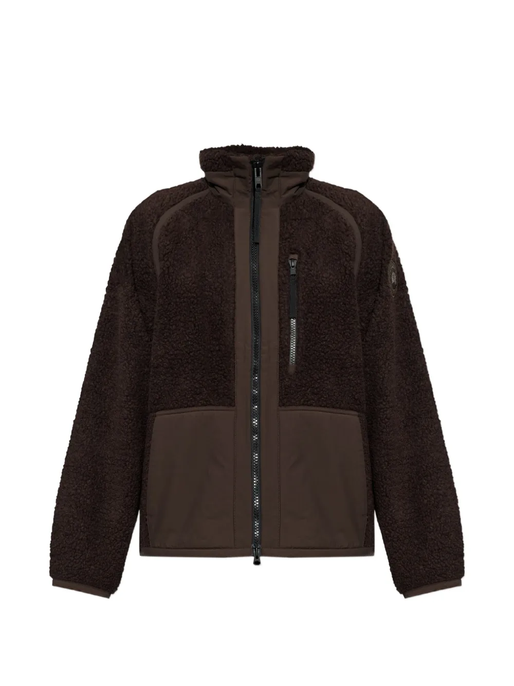 Canada Goose Westport fleece-panel jacket - Braun