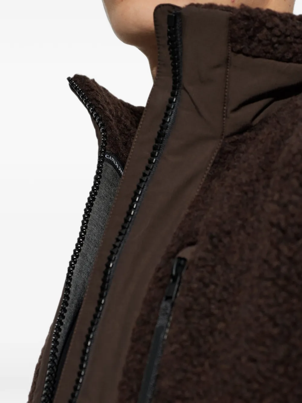 Canada Goose Westport fleece-panel jacket Bruin