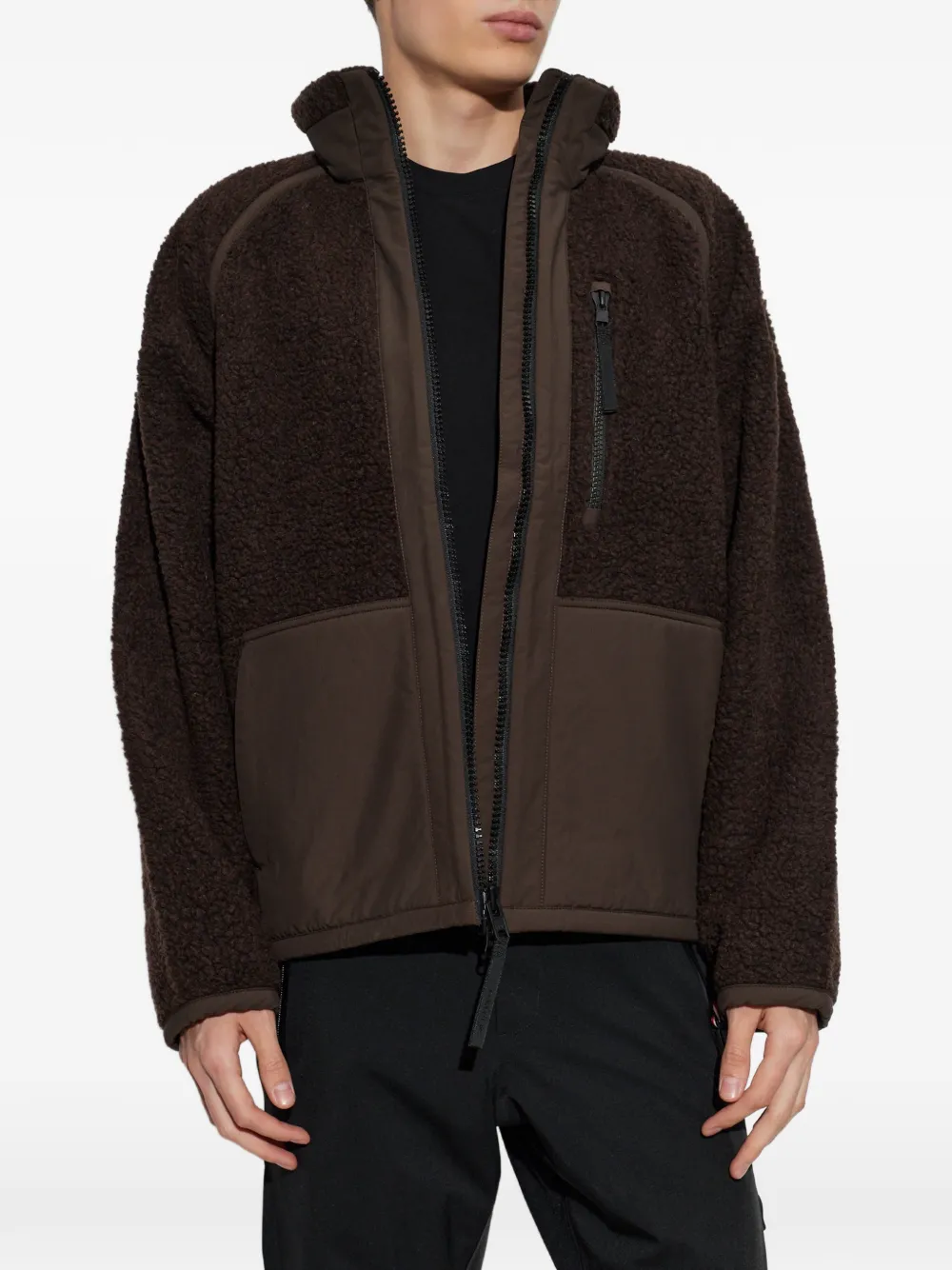 Canada Goose Westport fleece-panel jacket Bruin