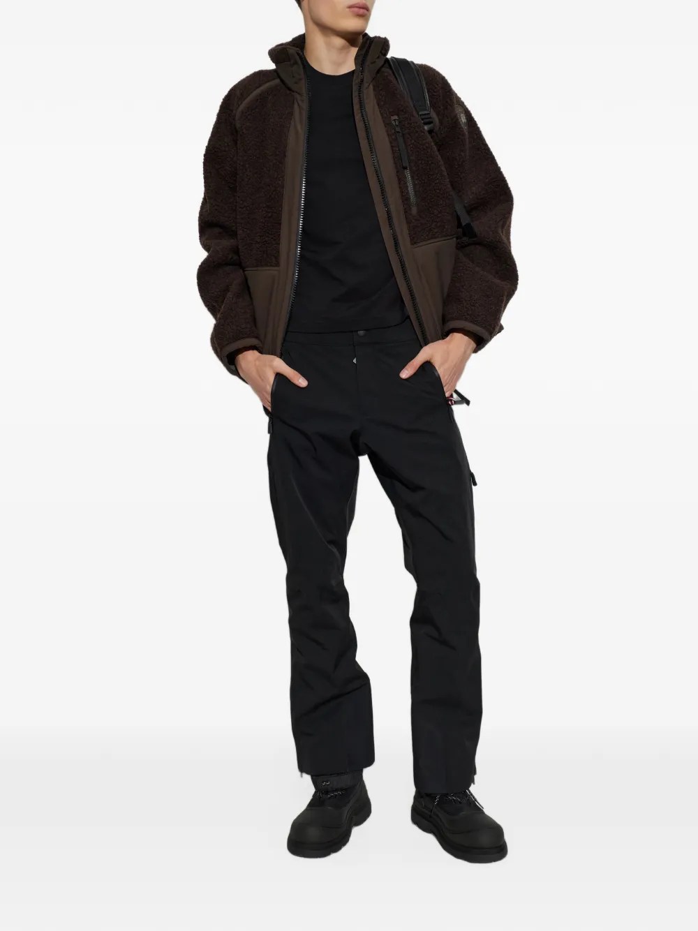 Canada Goose Westport fleece-panel jacket Bruin