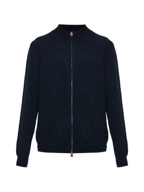 Kiton zip-up cashmere sweatshirt