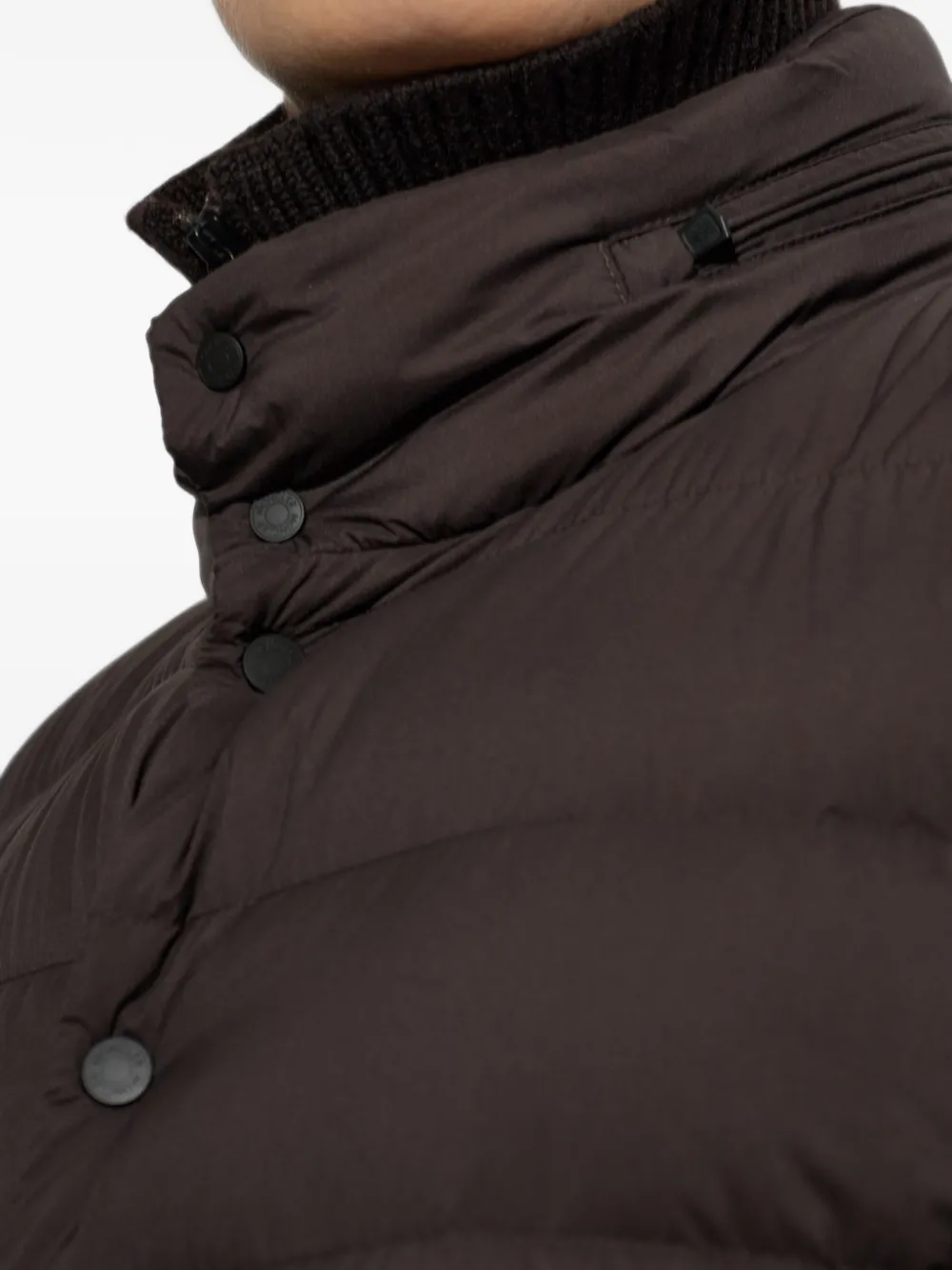 Moncler Elarune donsjack Bruin