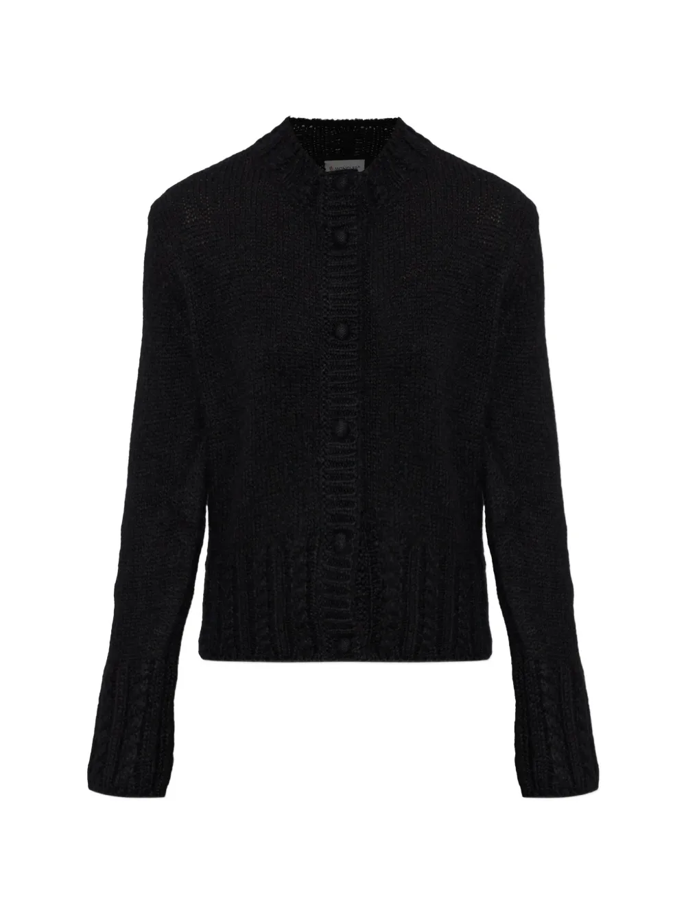 Moncler Kabelgebreid vest Zwart