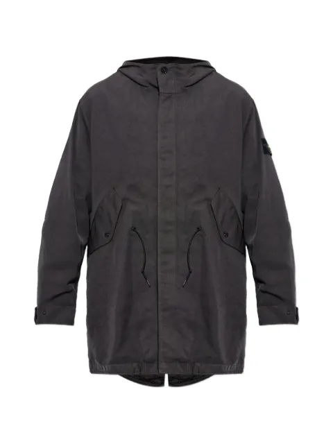 Stone Island 7100013 Dense Oxford nylon-tc parka