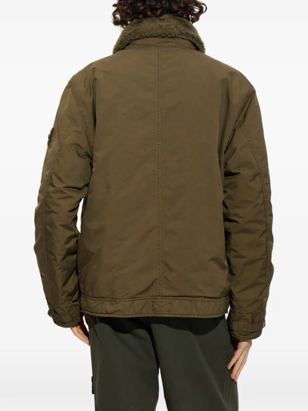 Stone Island 4100028 David-TC S.I Ghost jack Groen