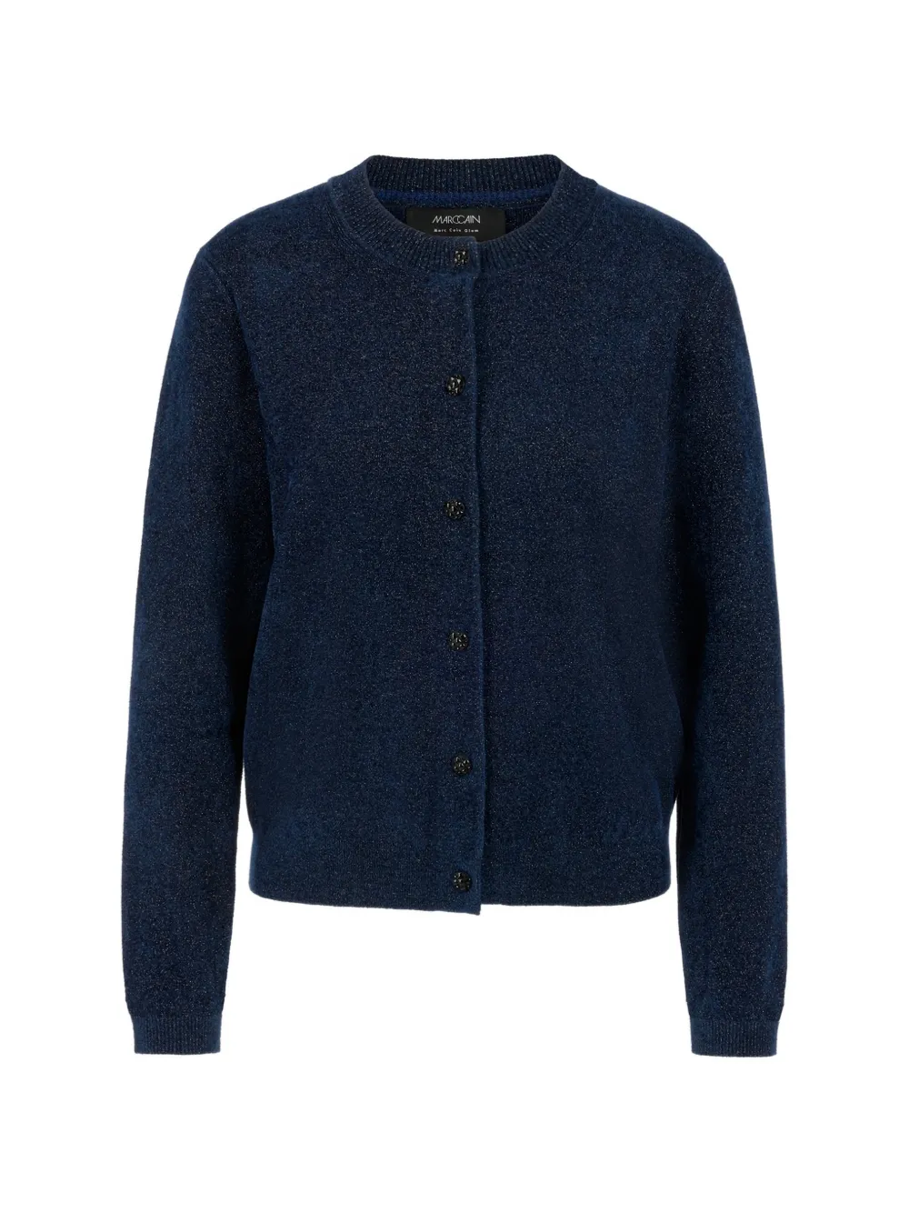 MARCCAIN decorative-button knit cardigan - Blu