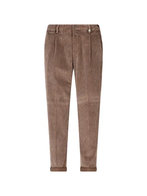 Myths pleated corduroy trousers