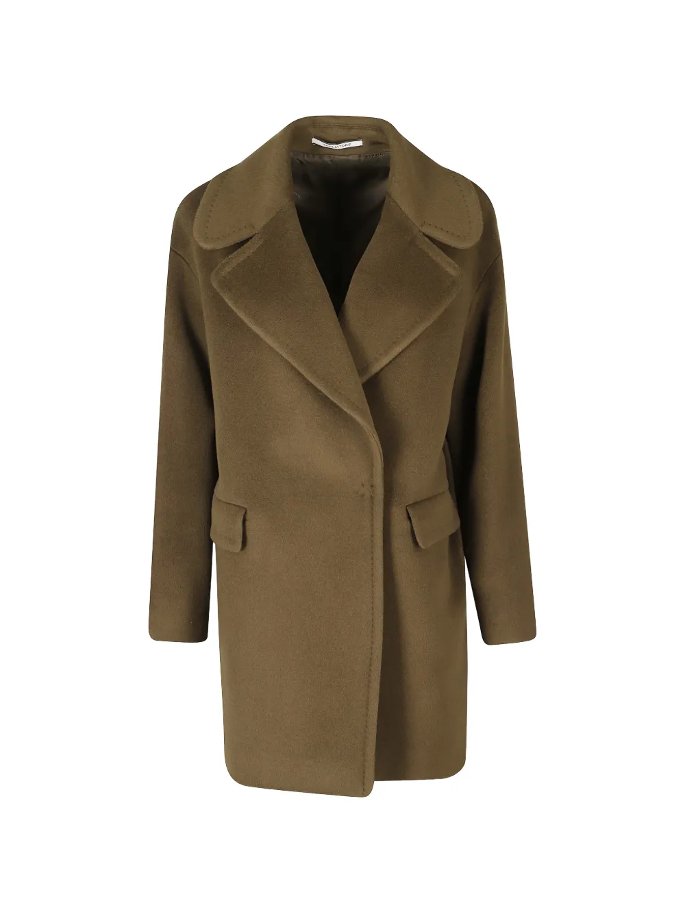 Tagliatore Astrid double-breasted coat - Green