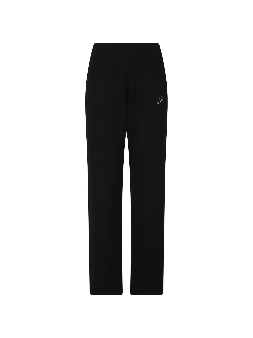 Sporty & Rich crystal-embellished track pants - Nero