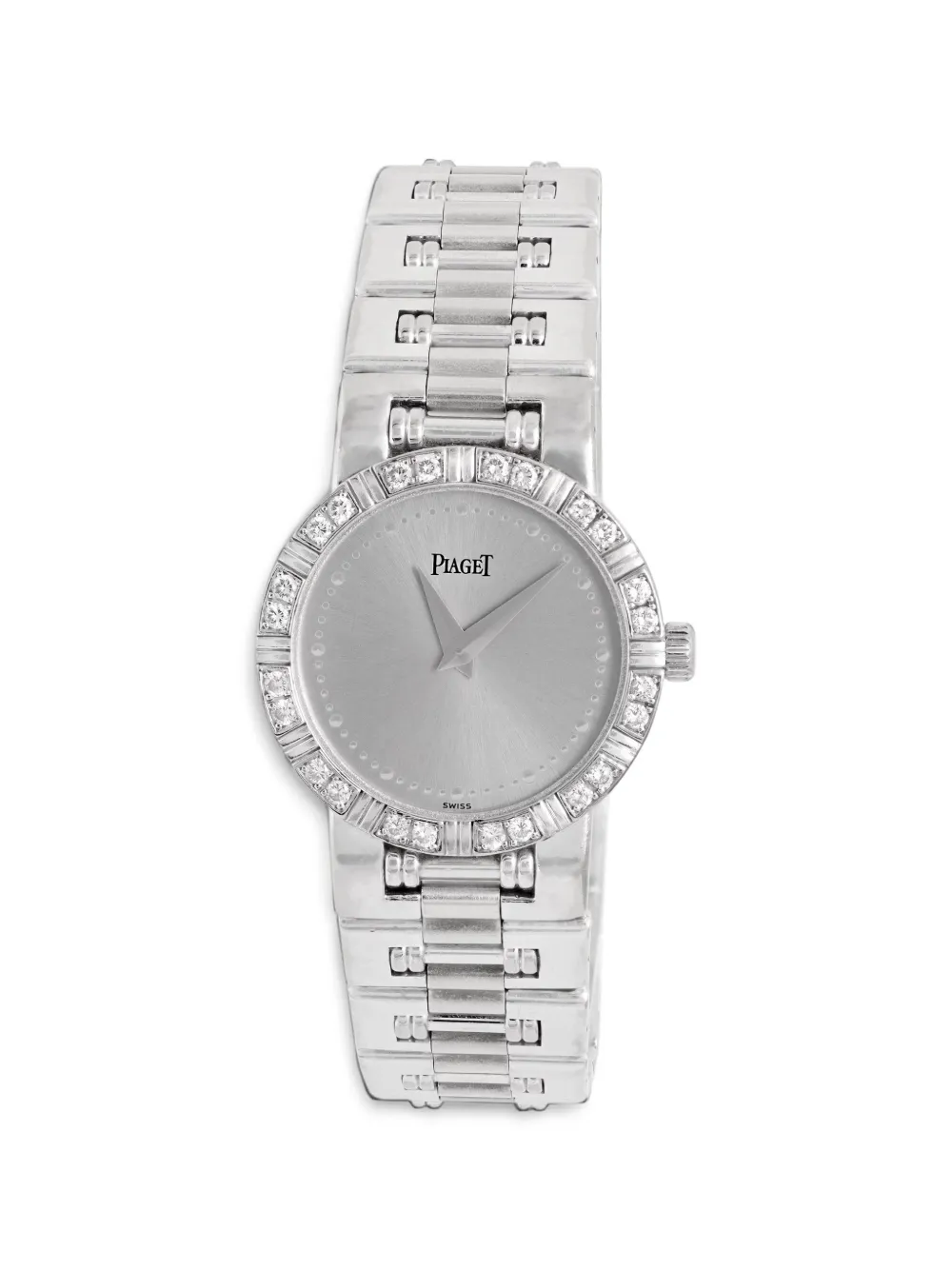 Piaget 2004 Dancer diamond 23mm watch in Silver