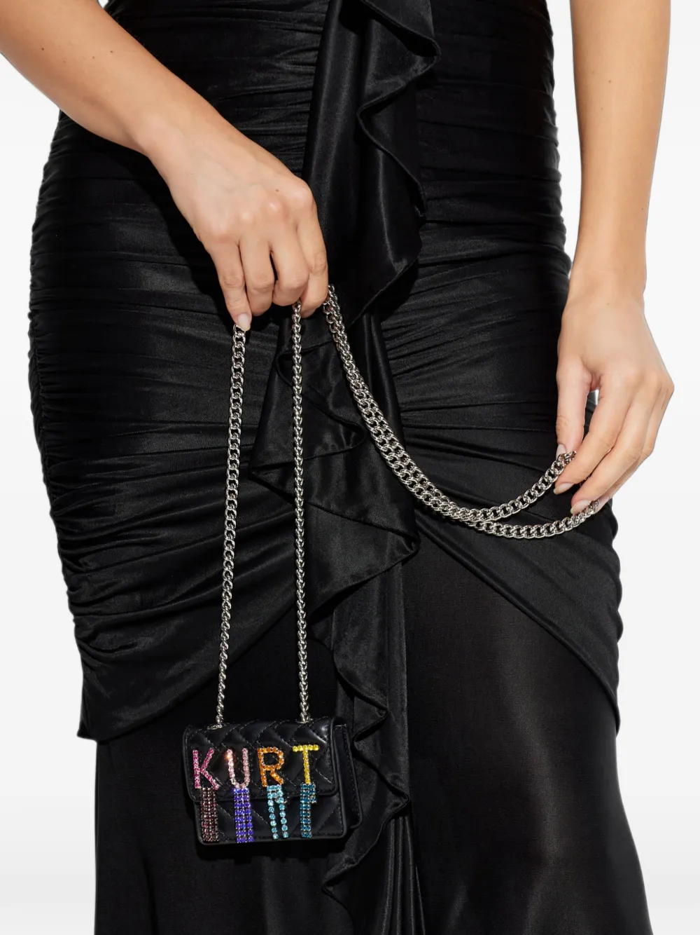 Kurt Geiger London Micro Kensington tas Zwart