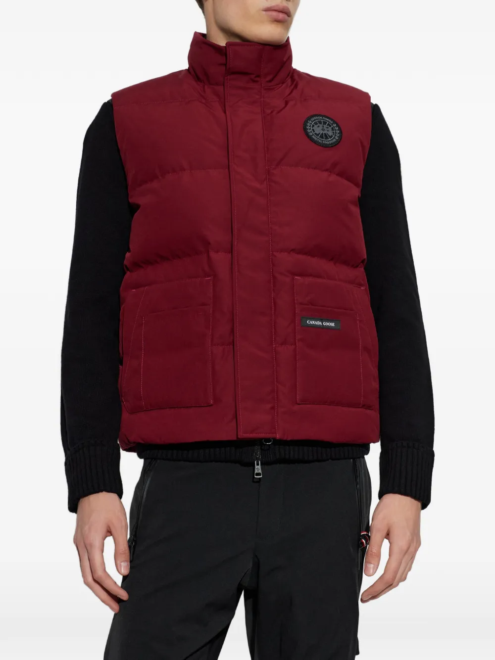 Canada Goose Legacy quilted gilet Rood