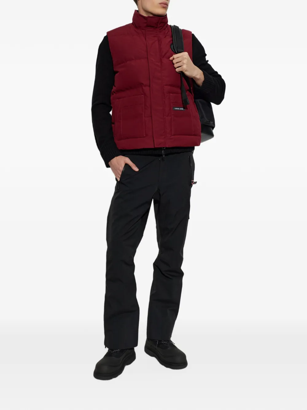 Canada Goose Legacy quilted gilet Rood