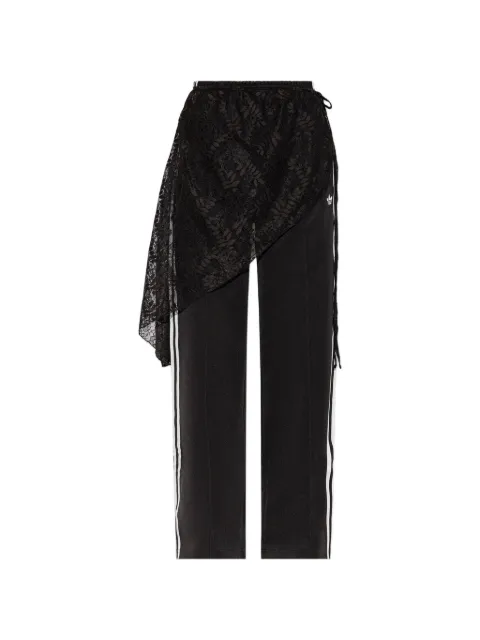 adidas pantalon de jogging ample 2in1 Firebird avec jupe en dentelle