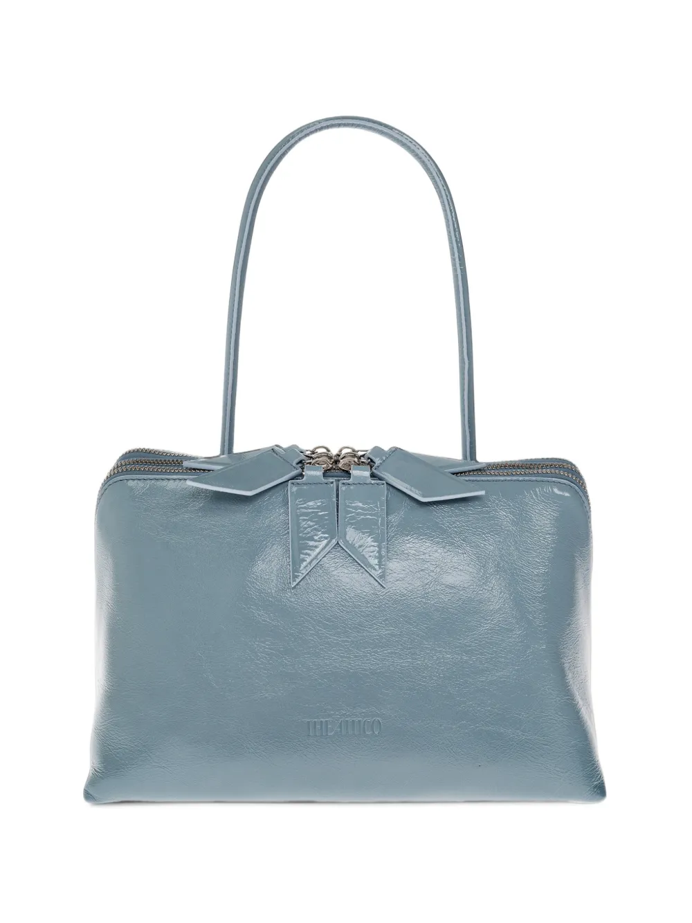 The Attico ''L'altra di Milano'' sky blue shoulder bag Blauw
