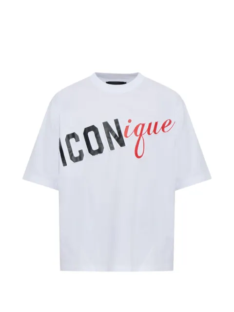 DSQUARED2 logo-patch T-shirt