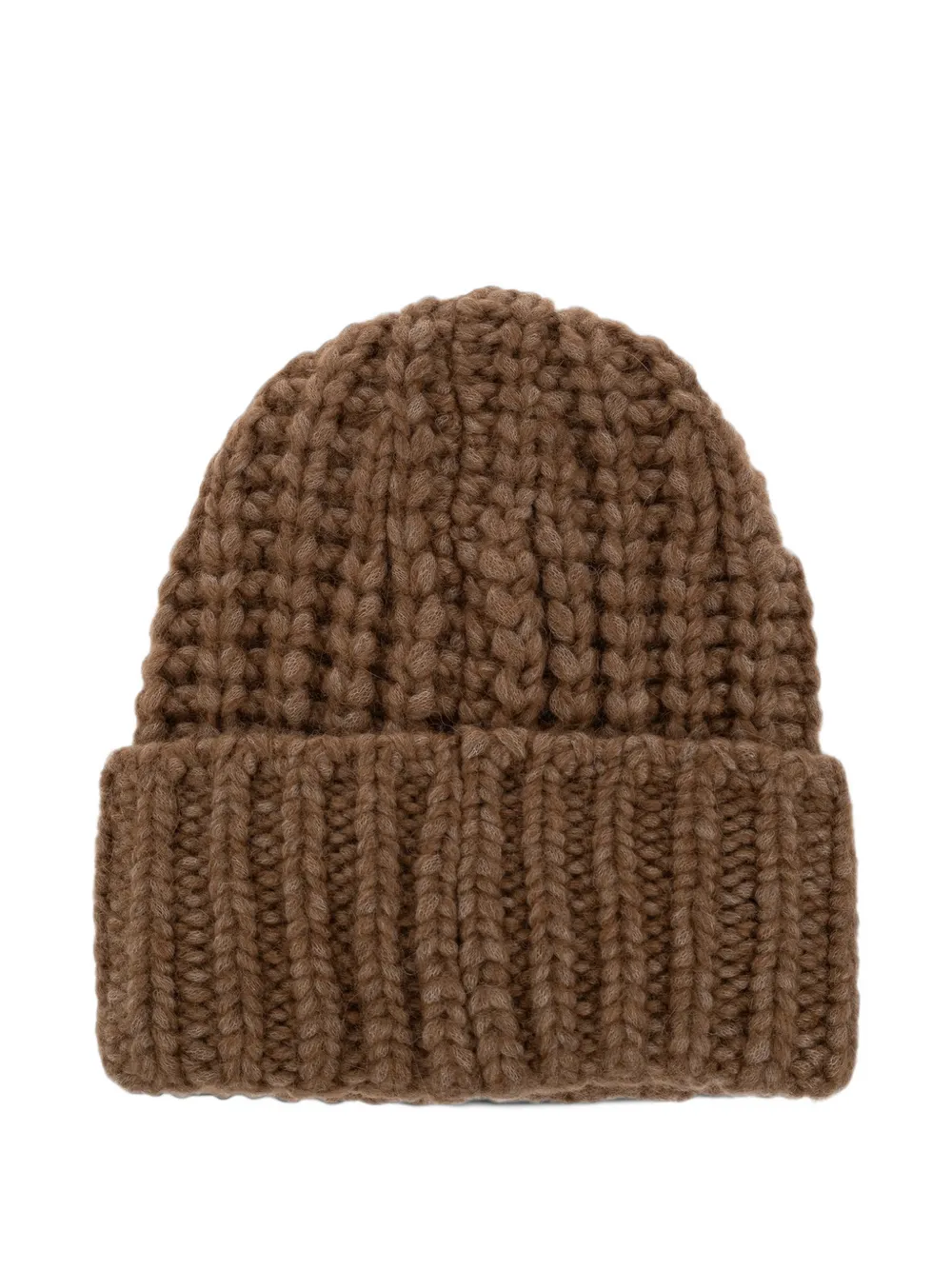 Moncler Grenoble chunky-knit beanie hat Bruin