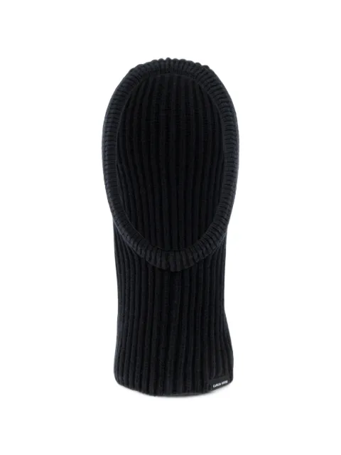 Canada Goose ribbed-knit balaclava
