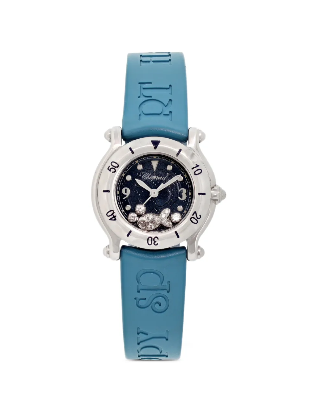 Chopard Pre-Owned Happy Beach 26mm watch - Blu