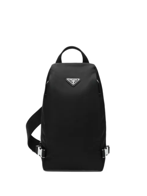 Prada Re-Nylon and Saffiano leather backpack