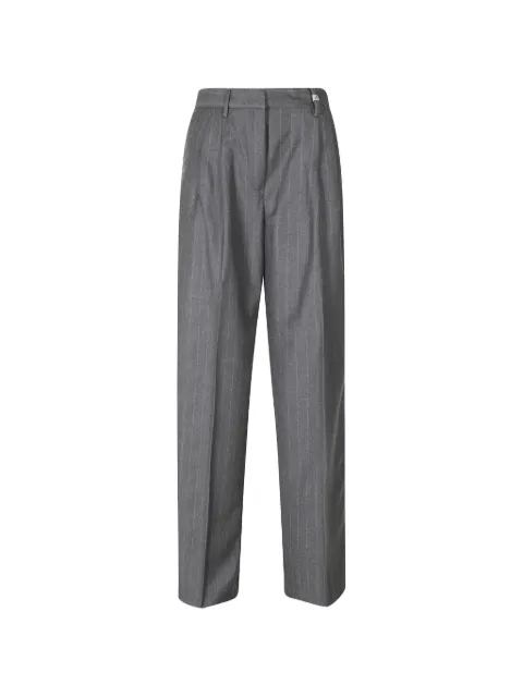 Myths pinstripe-pattern pleated trousers