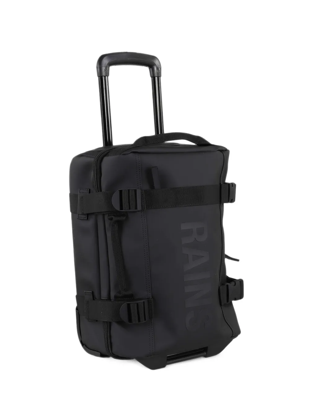 Rains Texel Cabin logo-embossed luggage bag - Nero