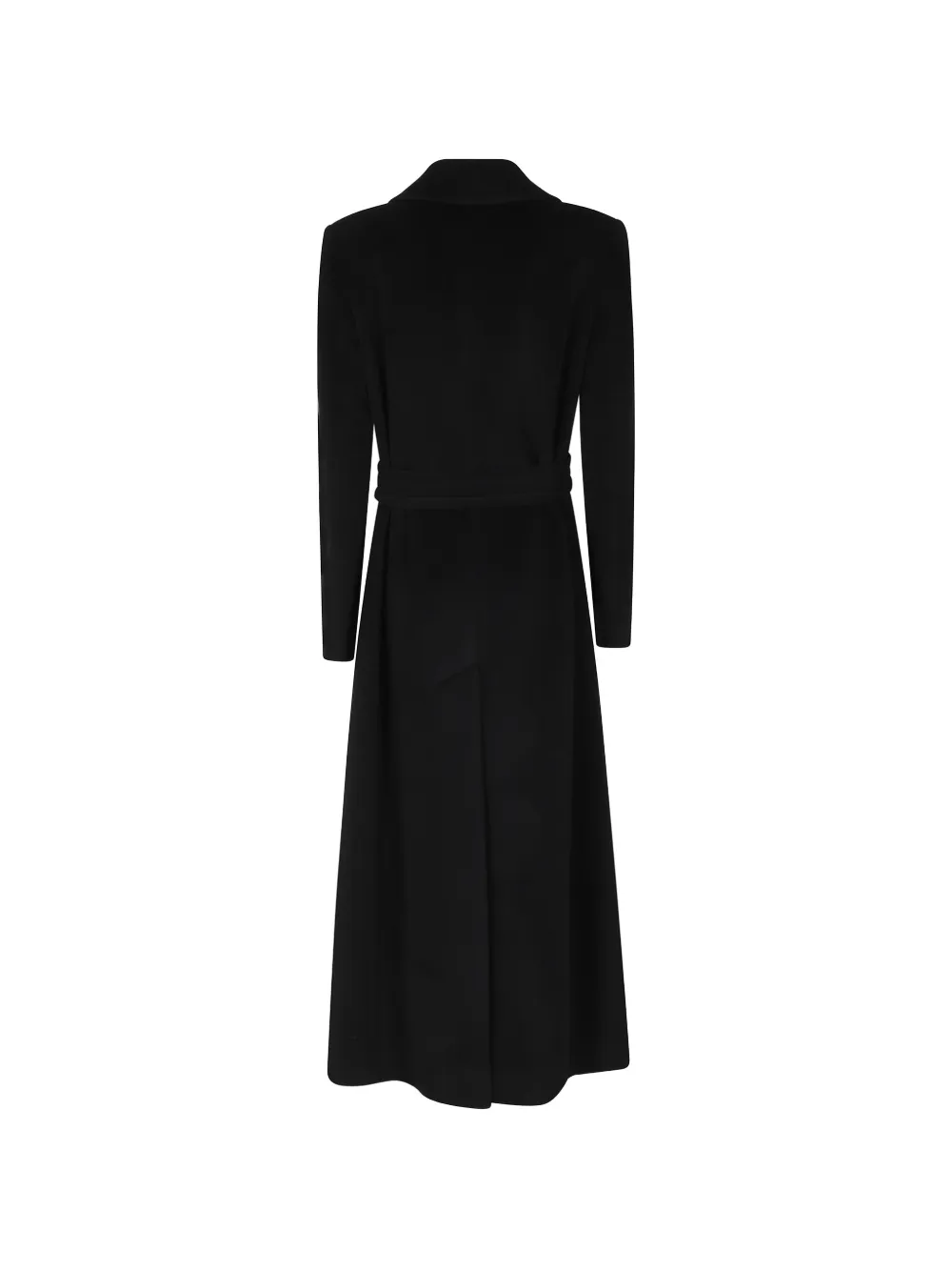 Tagliatore Melody belted coat Zwart