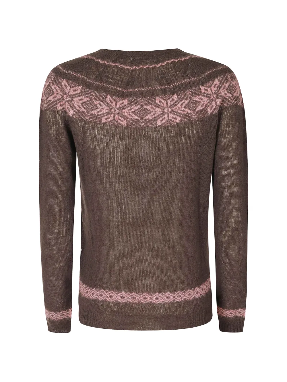 Roberto Collina Fair Isle sweater Bruin