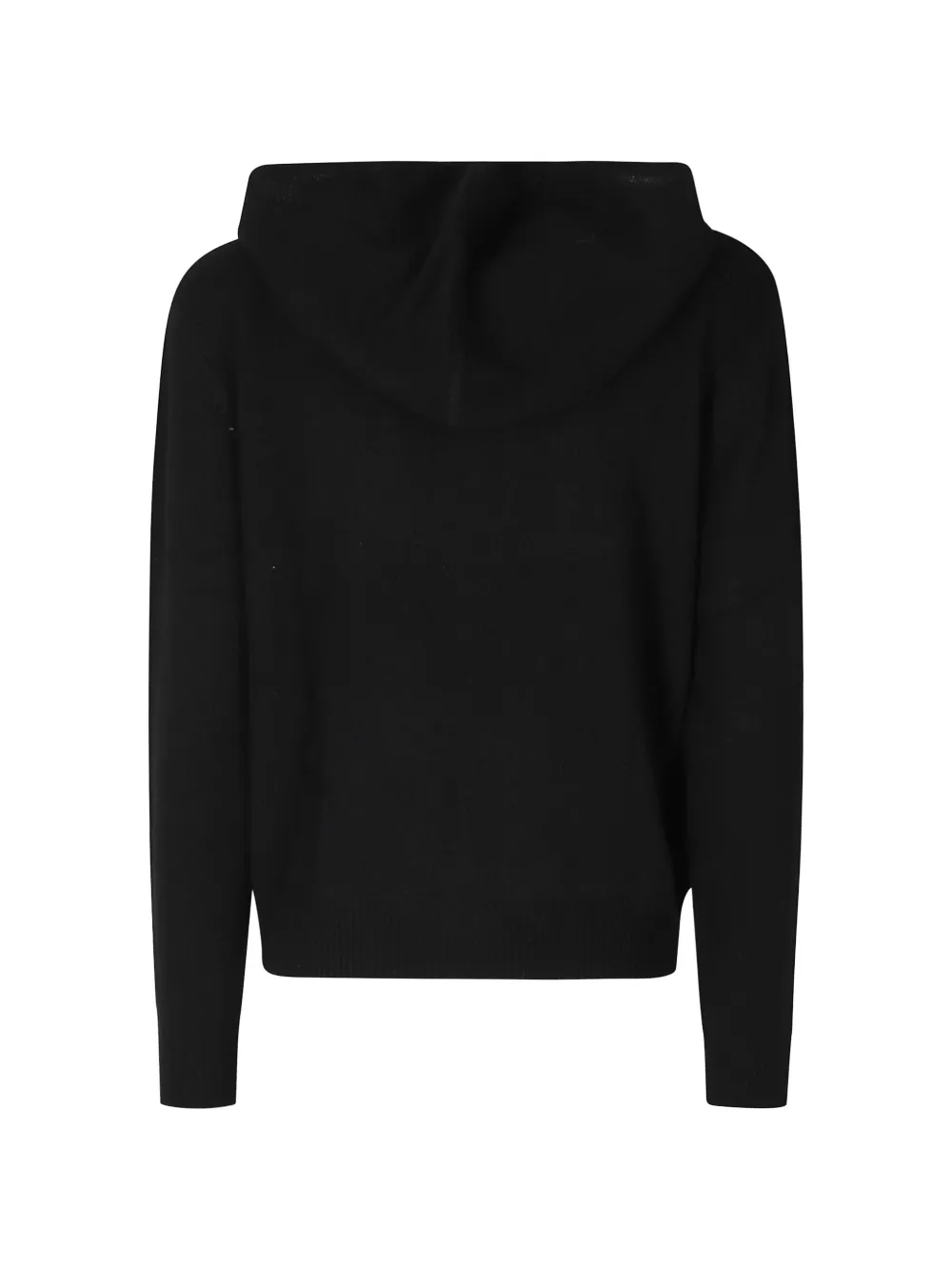 Sporty & Rich logo-detail hoodie Zwart