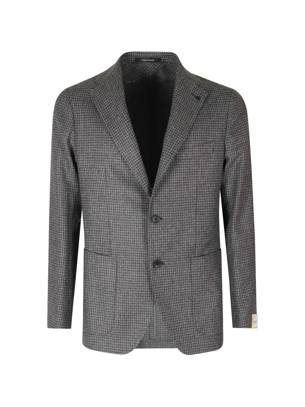 Tagliatore houndstooth single-breasted blazer Grijs