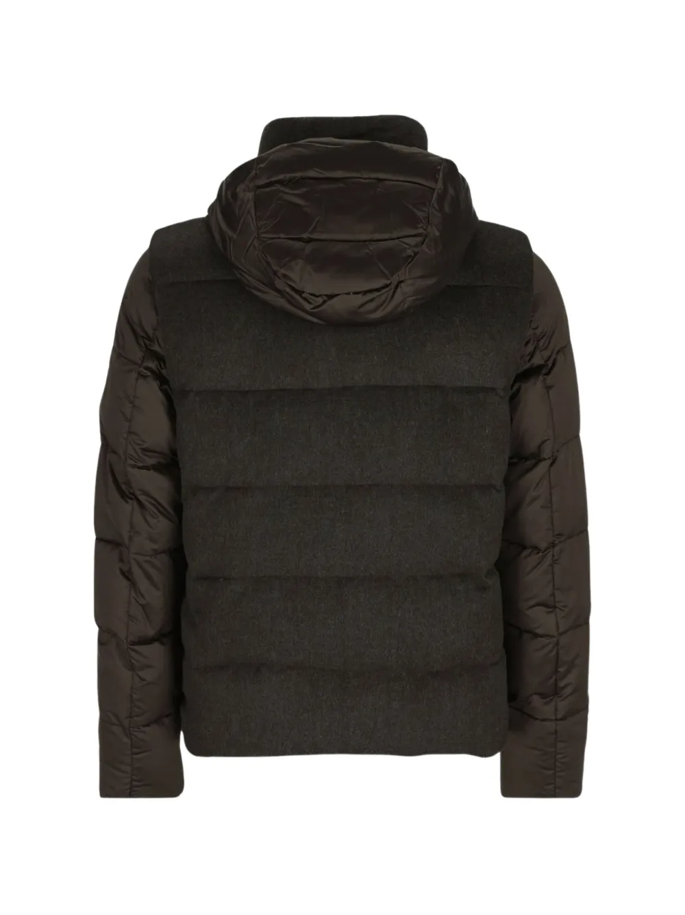 Moorer Casciano hooded padded jacket Bruin