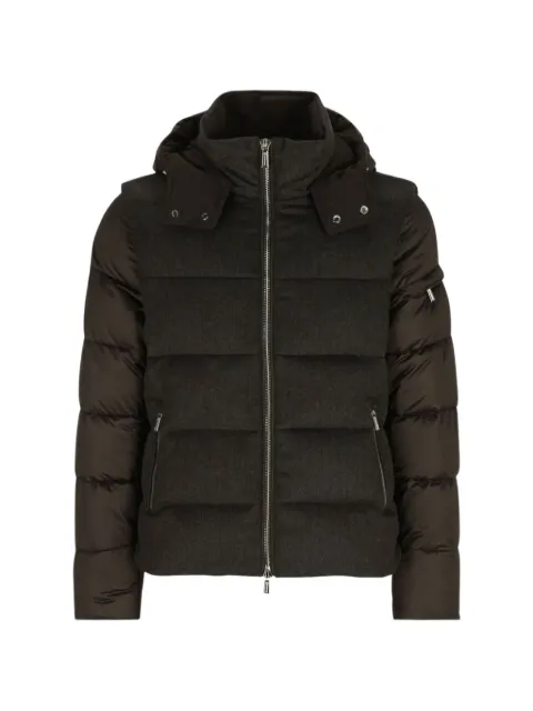Moorer Casciano hooded padded jacket