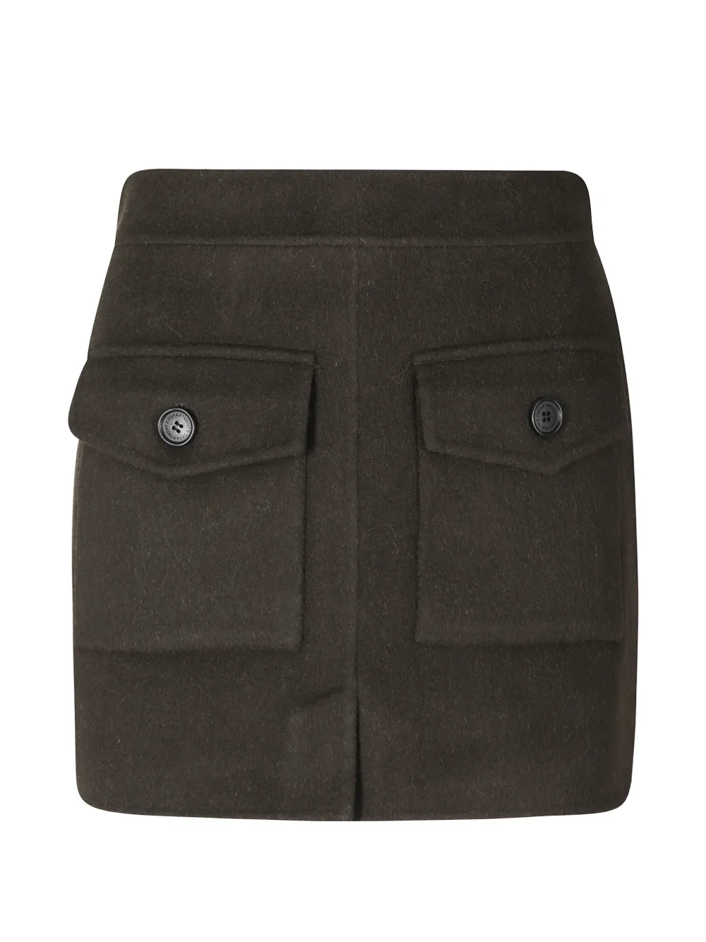 Department 5 Cassie wool mini skirt - Marrone