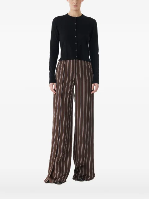 Jason Wu Collection striped-back merino cardigan